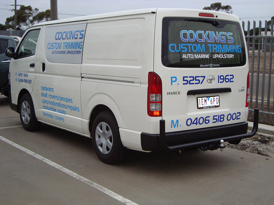 Car Signage, Vehicle, Van, Ute Wraps | National Signs & Flags