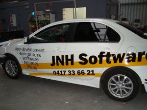 jnh software vehicle signage geelong